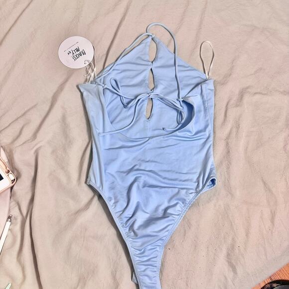 Princess Polly Lottie Bodysuit Blue‎ Size US 4 Small - Picture 9 of 11
